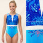 Aqua Royale Gymnastics Leotard Set