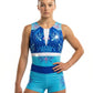 Aqua Royale Gymnastics Leotard Set