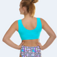 Open Back Geometric Girls Gymnastics Leotard #548