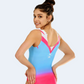 Ombre Girl’s Gymnastic Leotard With Rhinestone Embellishments #333