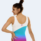 Tropical Electric Gymnastics Leotard For Girls #443