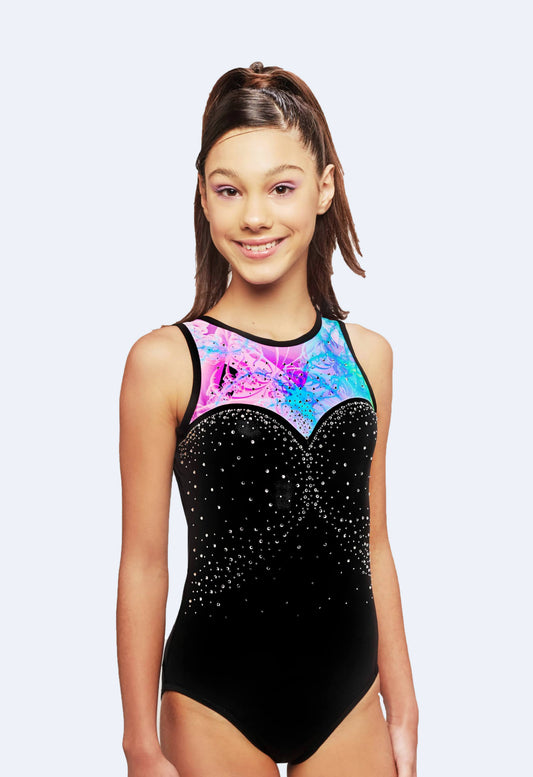 Women and Girl’s Gymnastics Leotard Utopia garden #440