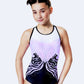 Black and Pastel Gymnastics Leotard #733