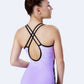 Black and Pastel Gymnastics Leotard #733
