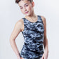 Back Sleeveless Gymnastics Leotard