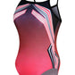 Gymnastic Leotards for Girls Ombre Abstract Red #801