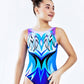 Dynamic Lightning Bolt Girls Gymnastics Leotard #889