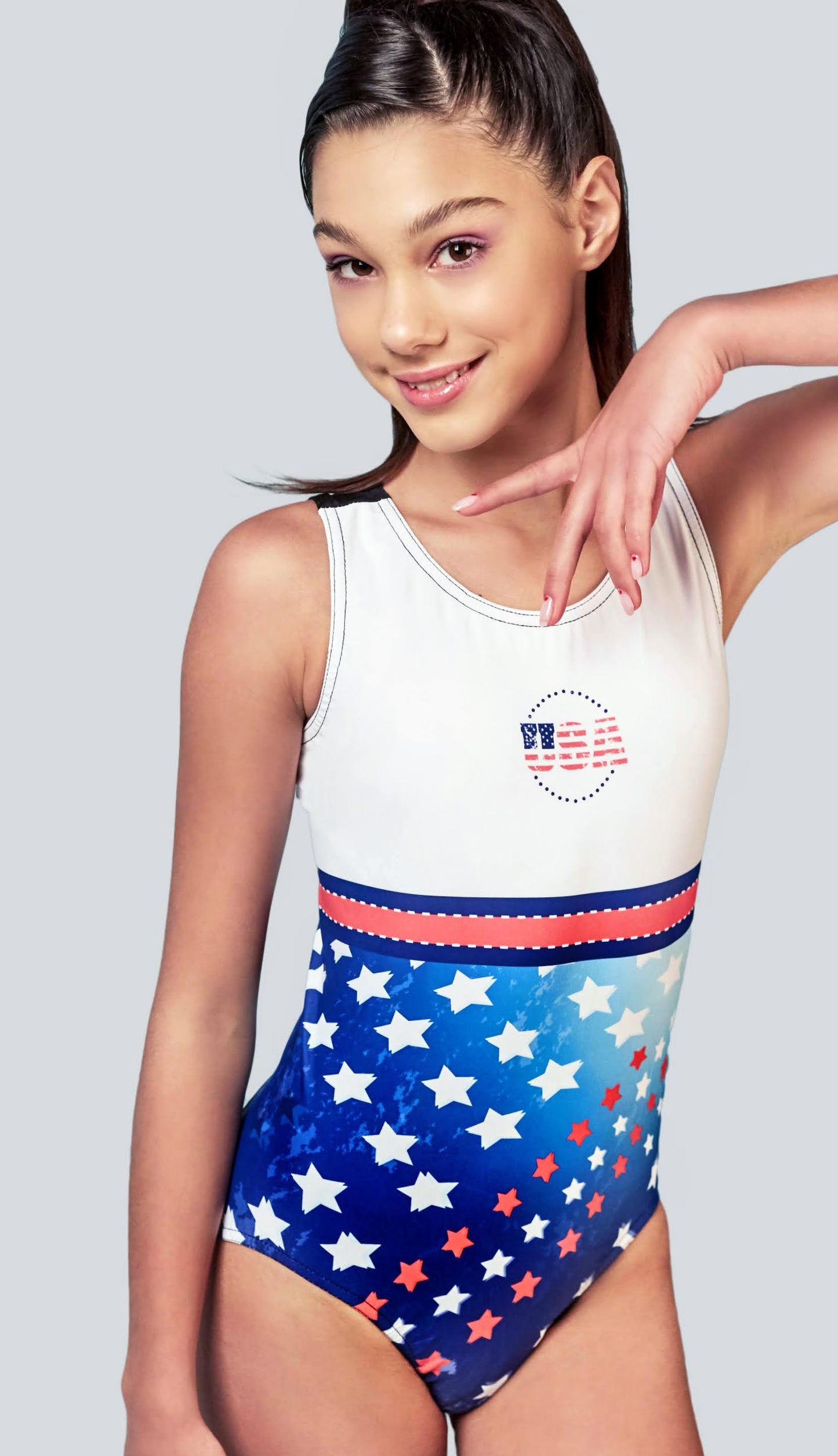 Women and Girl’s Gymnastics Workout Leotard Utopia Garden #318